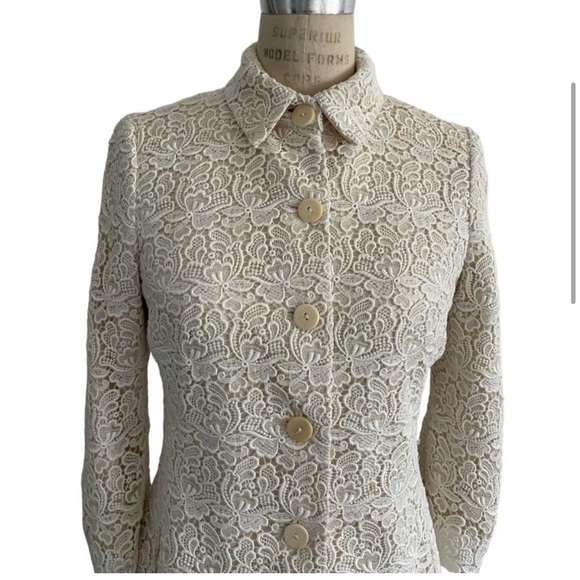 Flavio Castellini Lace Dress/Jacket - Picture 2 of 9